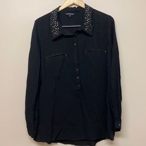 Addition Elle Rayon shirt with studs color